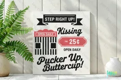 Kissing Pucker Up Buttercup SVG PNG Product Image 2