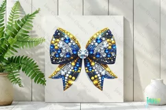 Rhinestone Bow Tie LAR Football Team Clipart Product Image 2
