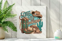 Long Live The Cowgirls Western Clipart Product Image 3