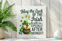 May The Luck Of The Irish Be With Me PNG Product Image 2