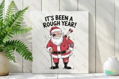 It's Been A Rough Year Sublimation Clipart Product Image 2