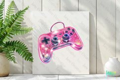 Neon Retro Pink Elements Sublimation Product Image 2