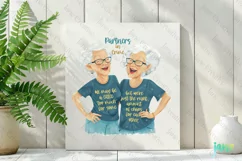 Partners In Crime Funny Best Friend Quotes Clipart Product Image 3