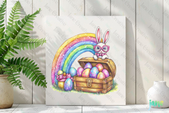 Pastel Easter Clipart Sublimation Product Image 2