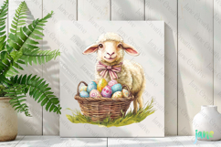Pastel Easter Clipart Sublimation Product Image 2