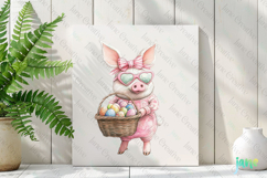 Pastel Easter Clipart Sublimation Product Image 2
