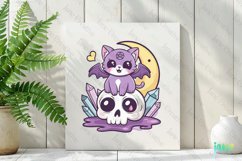 Pastel Purple Halloween Sublimation Product Image 2