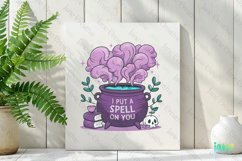 Pastel Purple Halloween Sublimation Product Image 2