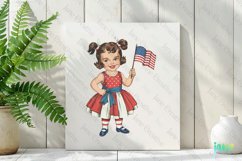 Patriotic Vintage Family Sublimation Product Image 2
