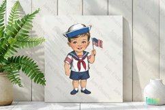 Patriotic Vintage Family Sublimation Product Image 2