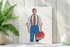 Patriotic Vintage Family Sublimation Product Image 2