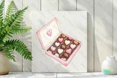 Pink Pastel Valentine's Day PNG Clipart Product Image 2
