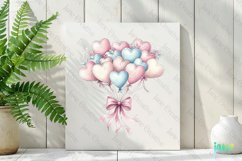 Pink Pastel Valentine's Day PNG Clipart Product Image 2