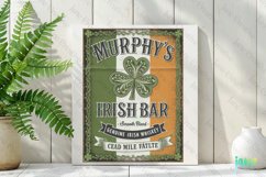 Murphy's Irish Bar Printable St Patrick Day Sublimation Product Image 2