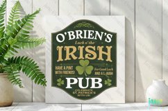 O'Brien's Irish Pub Printable St Patrick Day Sublimation Product Image 2