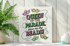 Queen Of The Parade Pass Me The Beads PNG Product Image 2