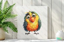 Quirky Bird Sublimation Clipart Product Image 2