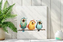 Quirky Bird Sublimation Clipart Product Image 2