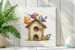 Quirky Bird Sublimation Clipart Product Image 2