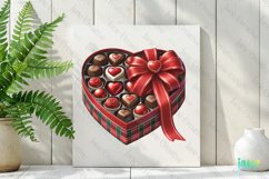 Red Valentine Clipart Sublimation Product Image 2