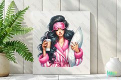 Relaxed Woman Sublimation Clipart Product Image 2