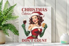 Retro Christmas Girls Sublimation Product Image 2