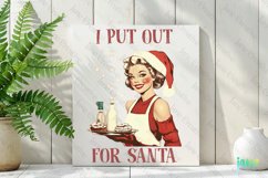 Retro Christmas Girls Sublimation Product Image 2