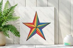 Retro Groovy Clipart Sublimation Product Image 2