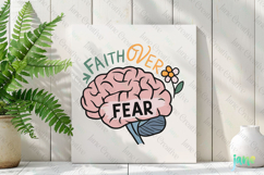 Faith Over Fear Sublimation Clipart Product Image 2