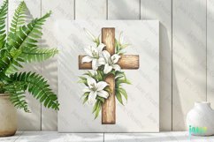 Risen Easter Clipart Sublimation Product Image 2