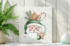 Santa Claus Winter Wonderland Holiday Clipart Product Image 2