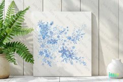 Snowflakes Christmas Sublimation Bundle Product Image 2