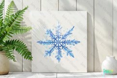 Snowflakes Christmas Sublimation Bundle Product Image 2