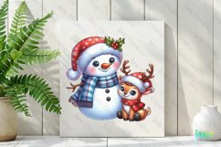 Snowman Joyfully Christmas Sublimation Product Image 2