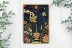 Spill The Tea Funny Tarot Card Product Image 1