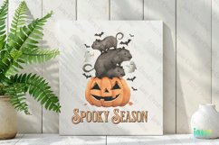 Halloween Capybara Sublimation Clipart Product Image 3