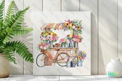 Spring Flower Garden Sublimation Clipart Product Image 2