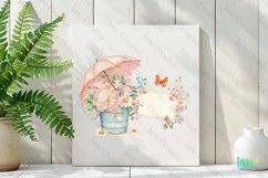 Spring Flower Garden Sublimation Clipart Product Image 2