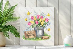 Spring Flower Garden Sublimation Clipart Product Image 2