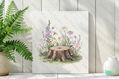 Spring Flower Garden Sublimation Clipart Product Image 2