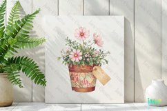 Spring Flower Garden Sublimation Clipart Product Image 2