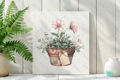 Spring Flower Garden Sublimation Clipart Product Image 2