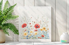 Spring Wildflower Clipart PNG Product Image 2