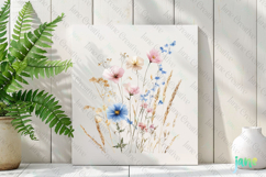 Spring Wildflower Clipart PNG Product Image 2