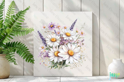 Spring Wildflower Clipart PNG Product Image 2