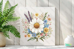 Spring Wildflower Clipart PNG Product Image 2