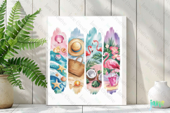 Summer Brushstroke Clipart Product Image 2