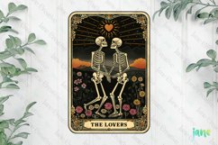 Funny Tarot Card The Lovers Product Image 2