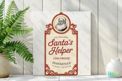The Original Santa&#039;s Helper Label Sublimation Product Image 2