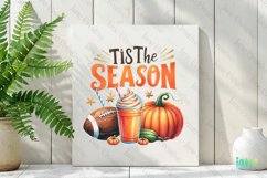 Tis the Season Fall Sublimation Clipart Product Image 2